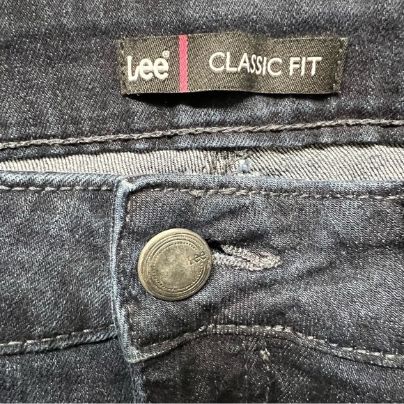 Lee Women’s Straight Leg Blue Jeans Size 12 - Picture 4 of 6